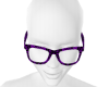 Black Purple Glasses