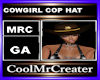 COWGIRL COP HAT