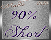 !a 90% Short M/F