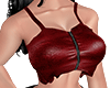 Red Leather Top N10BB