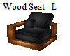 Leather Wood Chair - L