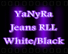 IYIJeans RLL White/Black