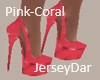 High Heels Pink-Coral