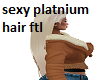 sexy platnium hair