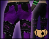 Punk Gypsy Pants Purple