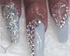 Blue Diamond Nails 2