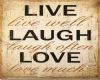 live love laugh photo ro