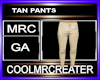 TAN PANTS