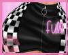 f. Checkered Racer Skirt
