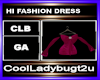 HI FASHION DRESS