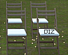 !!D Wedding Chairs Aqua