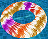 Tie Dye Swim Ring Tube 9