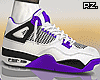 rz. Purple White Sneaker