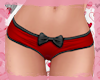 Valentine Bow Panty RED