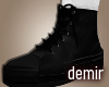 [D] Santa black boots