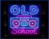 Old School Music Sign