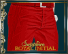 [S] Exclusive Red Pant