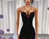 Hecate Black Dots Gown