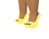 Yellow Sexy Shoes