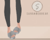 Fuzzy Slippers | Grey
