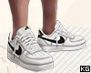 J1 White Shoes *M