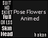 Pose Flowers Animed