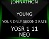 JY! Your only second rat