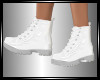 White trendy Boots