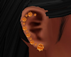 Earrings+OrangeDiamonds