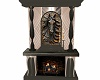 LL~GRAY&PINK 2 FIREPLACE