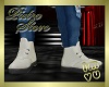 (PB) White Casual Boots