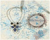 Moulin Necklace -Blue