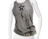 burning stars tank top
