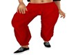 RED LOOSE SWEATS