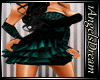 [E] Aqua Rfl Blue Dress