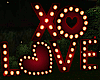 XO LOVE Sign Lights