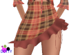cherry plaid skirt