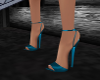-1m- Aqua heels