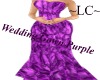 ~LC~Wedding Gown Purple