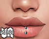 va. lip piercing M