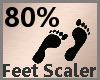Feet Scaler 80% F
