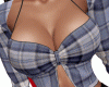 Plaid Blue Top