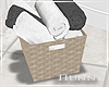 H. Towel Basket