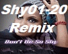 Remix - Dont Be So Shy