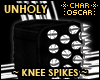 !C Unholy - Knee Spikes