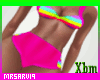 Ⓜ{XBM}RAINBOW SWIMSUIT