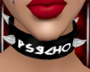 Psycho spiked collar