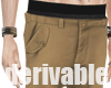 [3D] Khaki Shorts