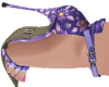 Blue Floral Shoes