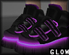 *G Glow Sneakers Purple